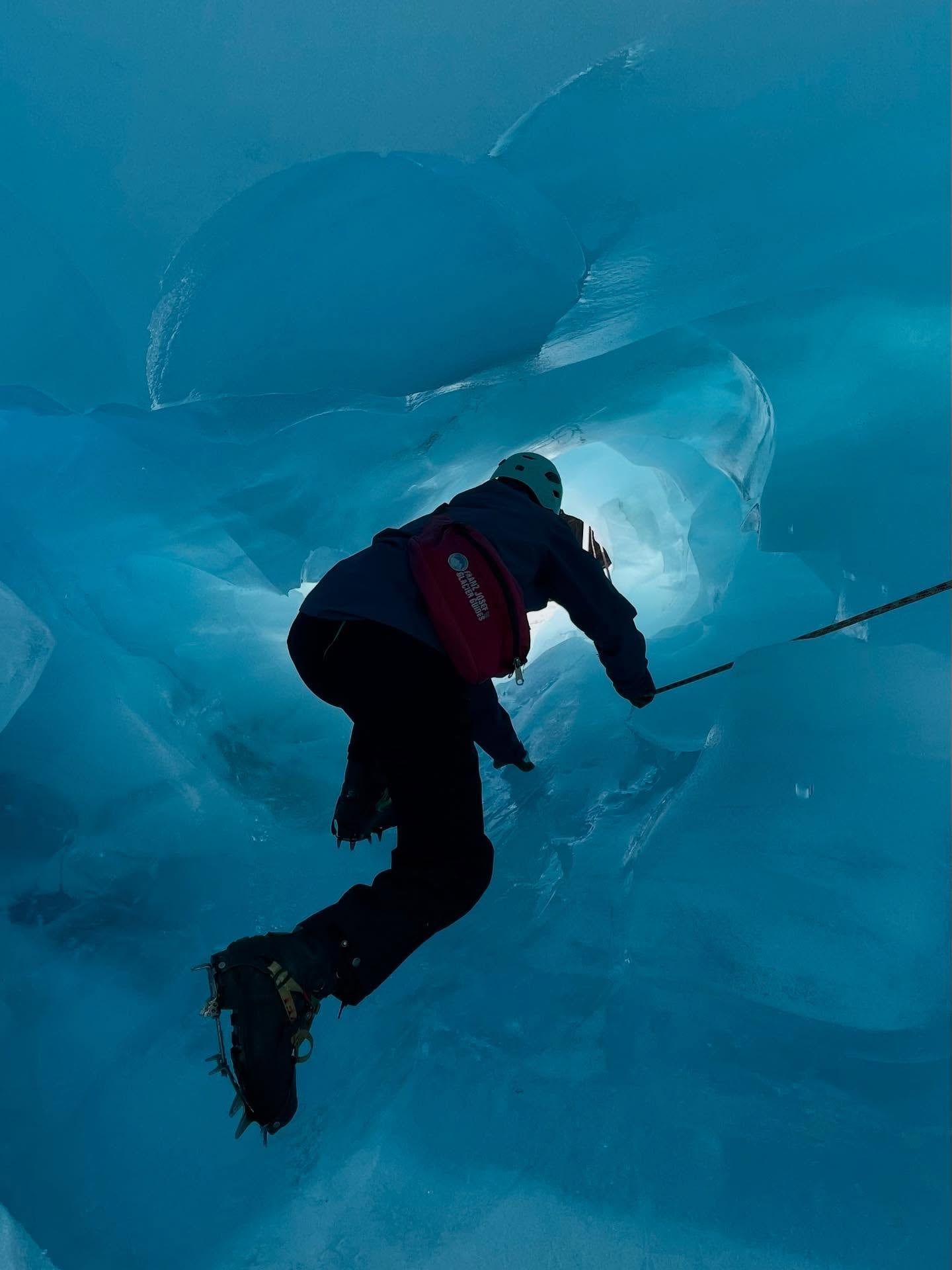 Franz Josef Glacier tour visitor photo