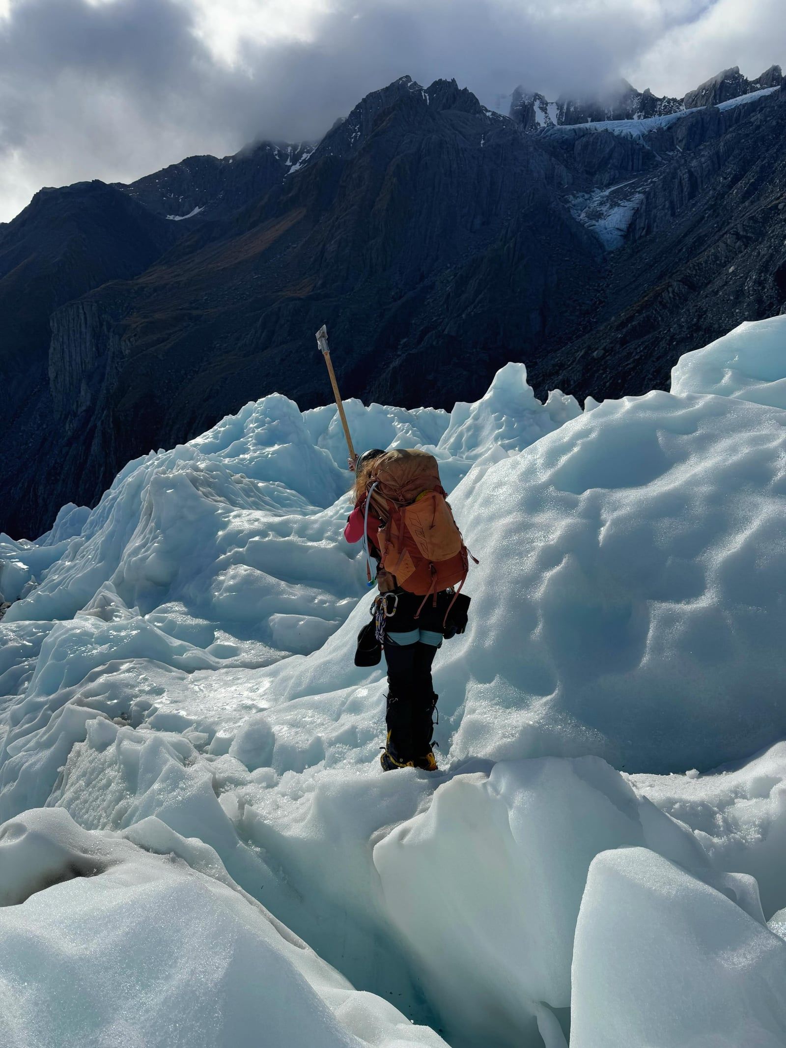 Franz Josef Glacier tour visitor photo